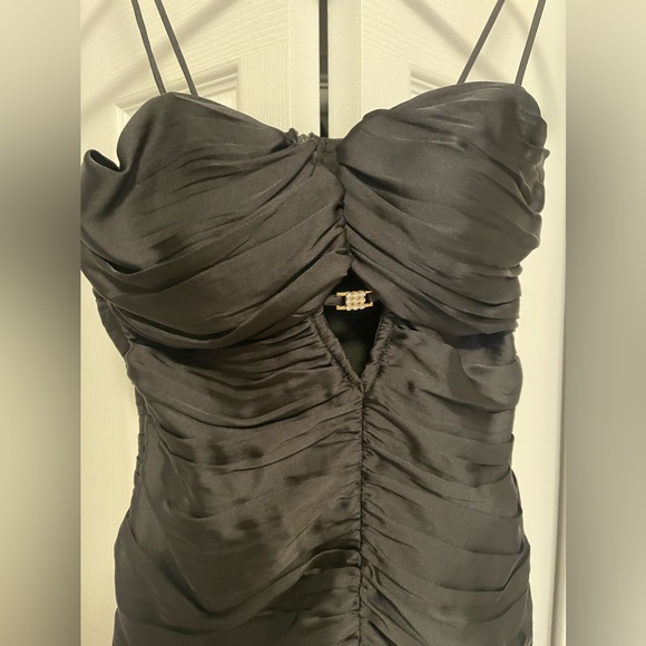 ♥️Valentines ♥️Sexy black mini dress Zara NWT - Picture 7 of 7